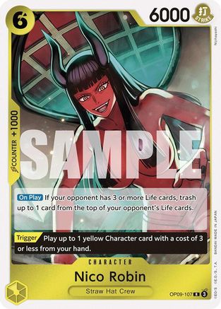 Nico Robin (107) (OP09-107) - Emperors in the New World Foil | Grognard Games