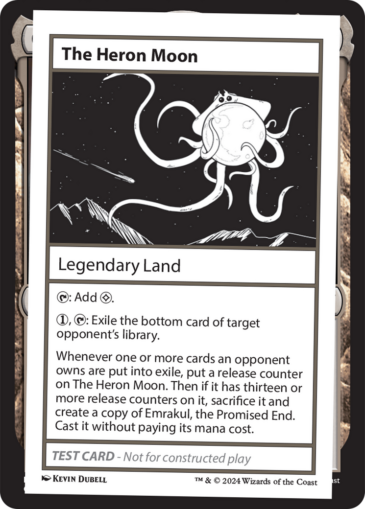 The Heron Moon [Mystery Booster 2 Playtest Cards] | Grognard Games