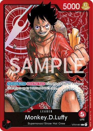 Monkey.D.Luffy (ST01-001) - Revision Pack Cards Foil | Grognard Games