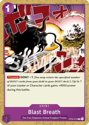 Blast Breath (ST04-016) - Revision Pack Cards | Grognard Games