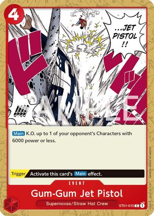 Gum-Gum Jet Pistol (ST01-015) - Revision Pack Cards | Grognard Games