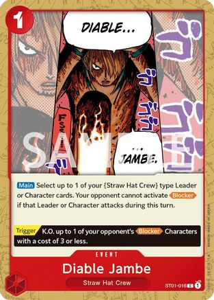Diable Jambe (ST01-016) - Revision Pack Cards | Grognard Games
