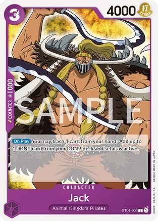 Jack (ST04-008) - Revision Pack Cards | Grognard Games