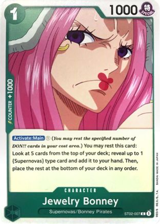 Jewelry Bonney (ST02-007) - Revision Pack Cards | Grognard Games