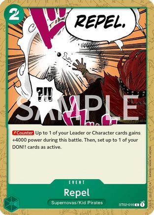 Repel (ST02-016) - Revision Pack Cards | Grognard Games