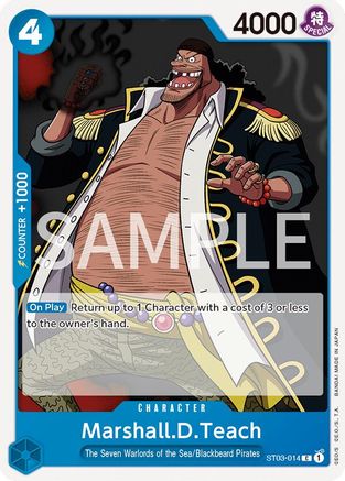 Marshall.D.Teach (ST03-014) - Revision Pack Cards | Grognard Games