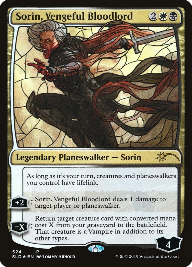 Sorin, Vengeful Bloodlord (Stained Glass) [Secret Lair Drop Promos] | Grognard Games