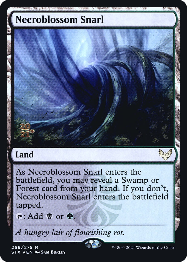 Necroblossom Snarl [Strixhaven: School of Mages Prerelease Promos] | Grognard Games