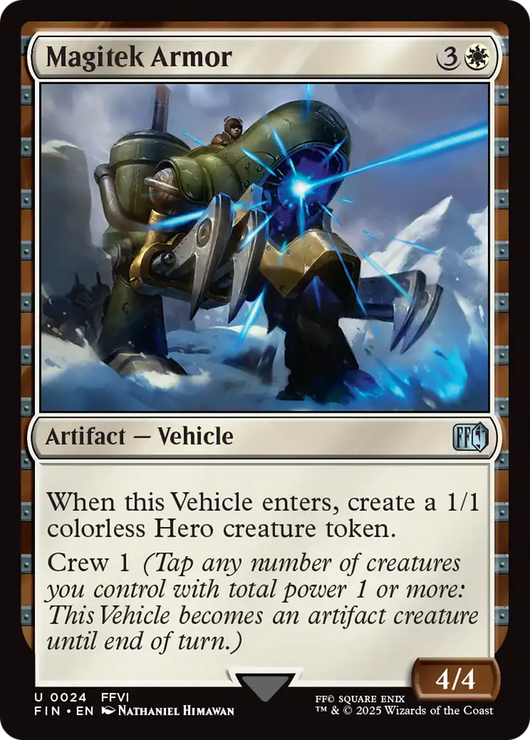Magitek Armor (FIN-024) - FINAL FANTASY Foil | Grognard Games