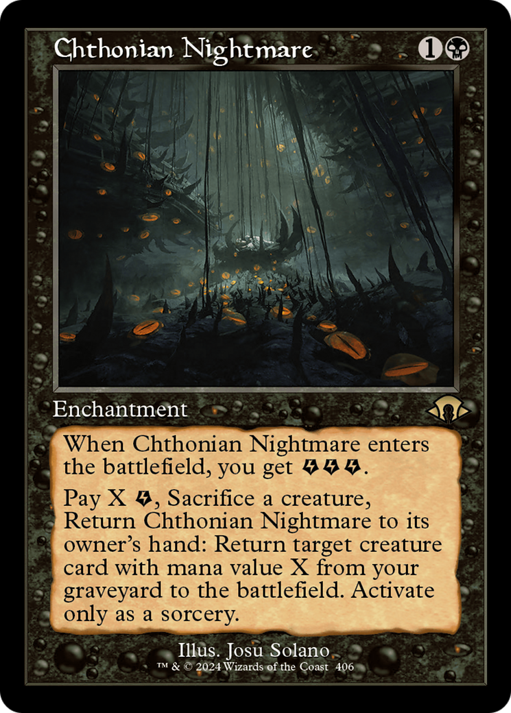 Chthonian Nightmare (Retro) [Modern Horizons 3] | Grognard Games
