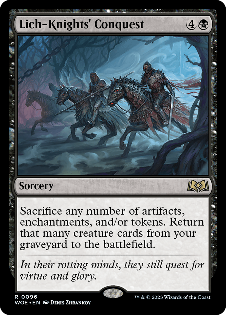 Lich-Knights' Conquest [Wilds of Eldraine] | Grognard Games
