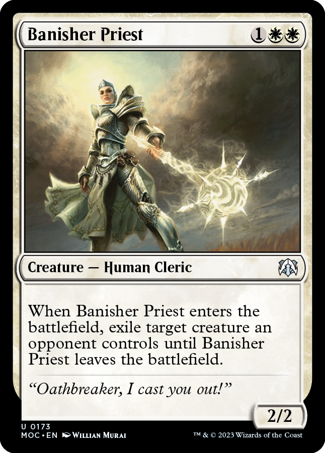 Banisher Priest [March of the Machine Commander] | Grognard Games