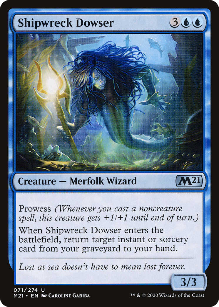 Shipwreck Dowser (M21-071) - Core Set 2021 | Grognard Games