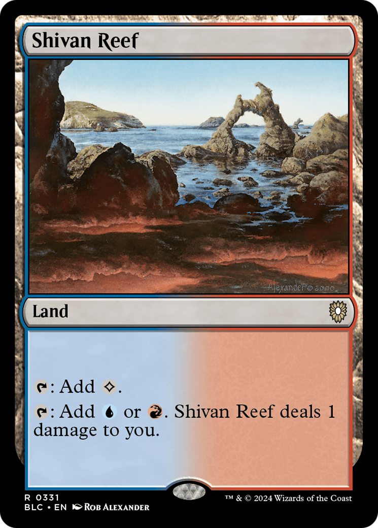 Shivan Reef [Bloomburrow Commander] | Grognard Games