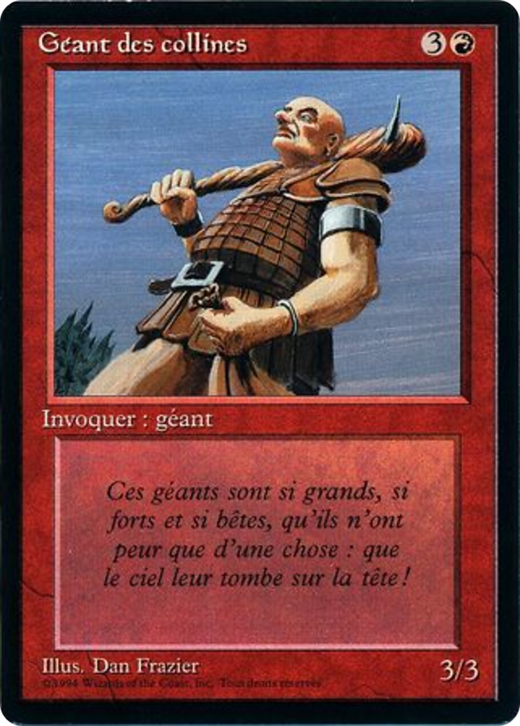 Hill Giant [Foreign Black Border] | Grognard Games