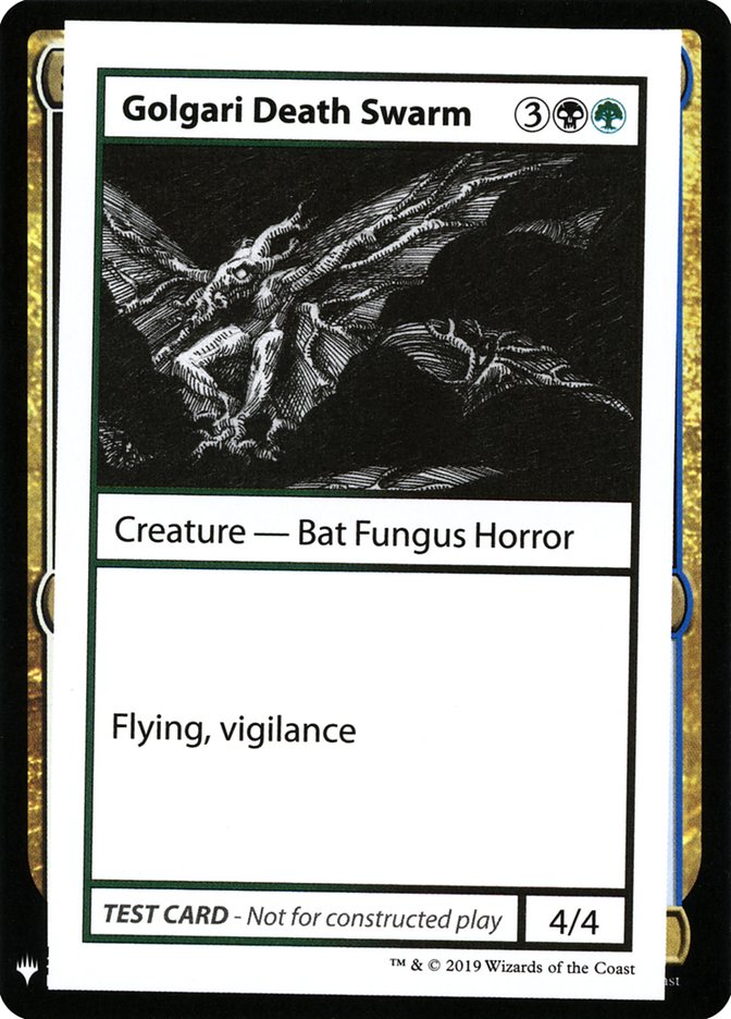 Golgari Death Swarm [Mystery Booster Playtest Cards] | Grognard Games