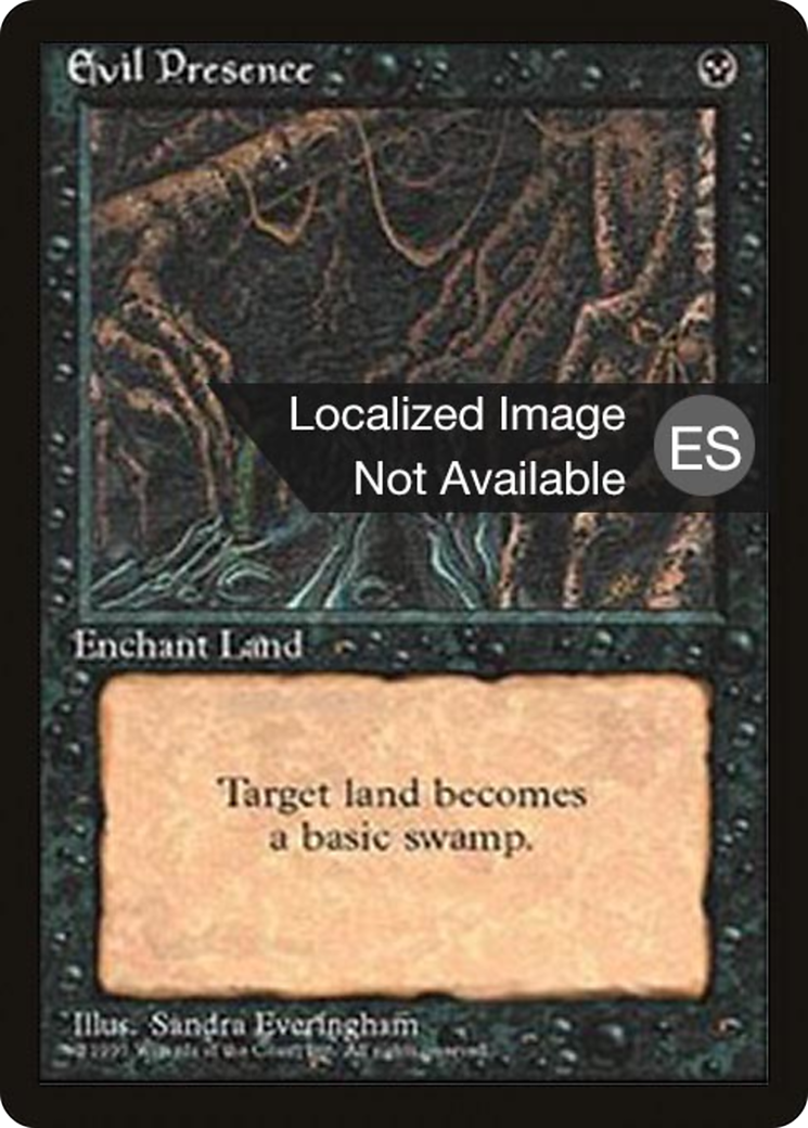 Evil Presence [Fourth Edition (Foreign Black Border)] | Grognard Games