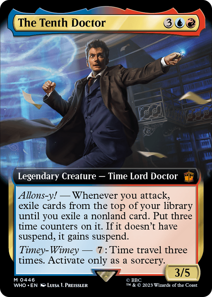 The Tenth Doctor (Extended Art) [Doctor Who] | Grognard Games