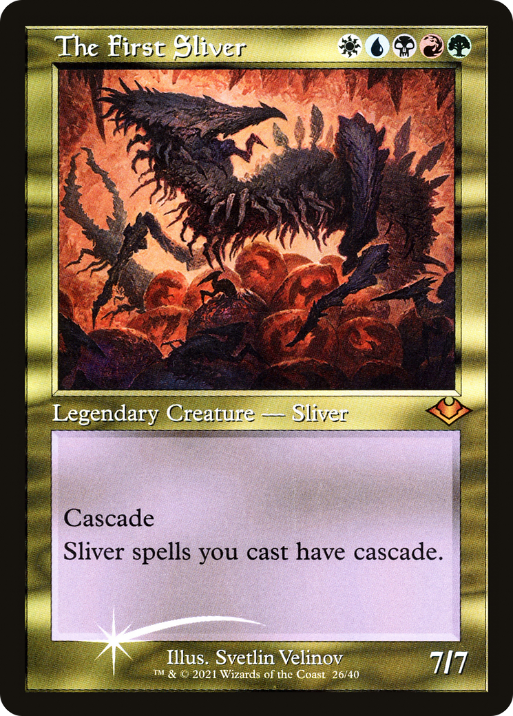The First Sliver (MH1-026) - Modern Horizons 1 Timeshifts Etched Foil | Grognard Games