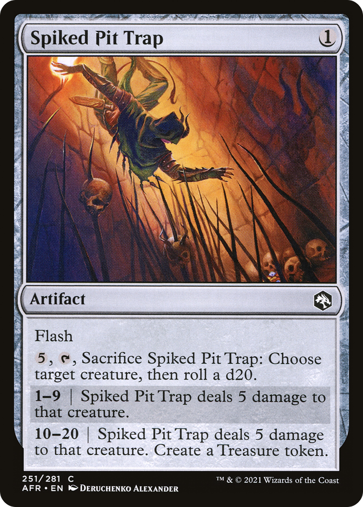 Spiked Pit Trap [Dungeons & Dragons: Adventures in the Forgotten Realms] | Grognard Games
