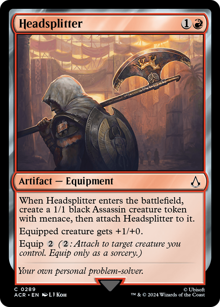 Headsplitter (ACR-289) - Assassin's Creed Foil | Grognard Games