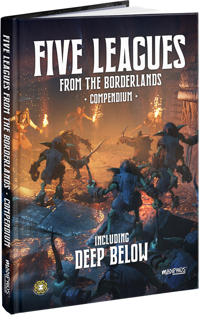 Five Leagues from the Borderlands Compendium (including Deep Below) | Grognard Games