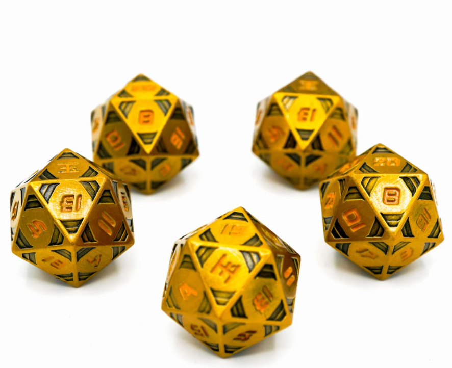 Die Hard Dice Infinity D20 set - Yu Jing | Grognard Games