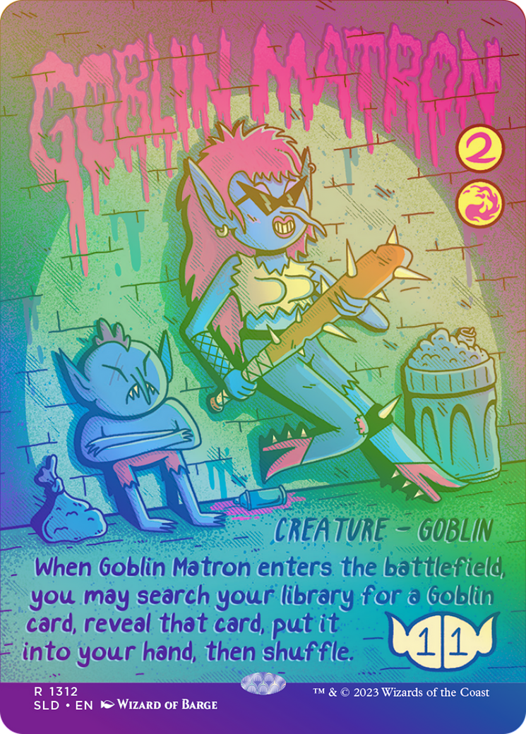 Goblin Matron (Rainbow Foil) [Secret Lair Drop Series] | Grognard Games