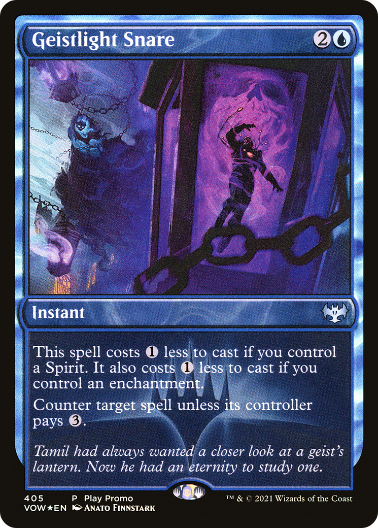 Geistlight Snare (Play Promo) [Innistrad: Crimson Vow] | Grognard Games