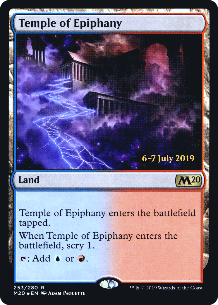 Temple of Epiphany  [Core Set 2020 Prerelease Promos] | Grognard Games
