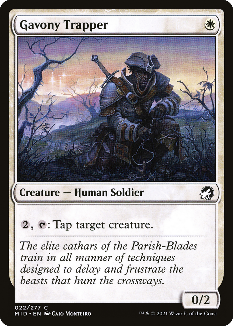 Gavony Trapper [Innistrad: Midnight Hunt] | Grognard Games
