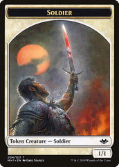 Angel (002) // Soldier (004) Double-Sided Token [Modern Horizons Tokens] | Grognard Games