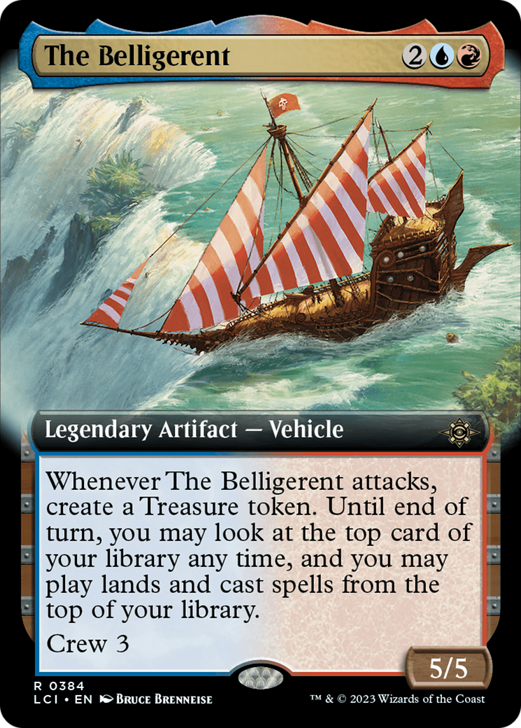 The Belligerent (Extended Art) [The Lost Caverns of Ixalan] | Grognard Games