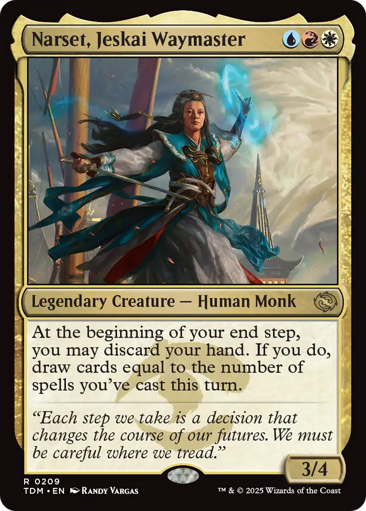 Narset, Jeskai Waymaster [Tarkir: Dragonstorm] | Grognard Games