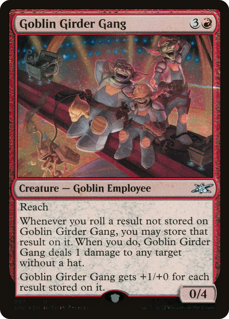 Goblin Girder Gang (Galaxy Foil) [Unfinity] | Grognard Games