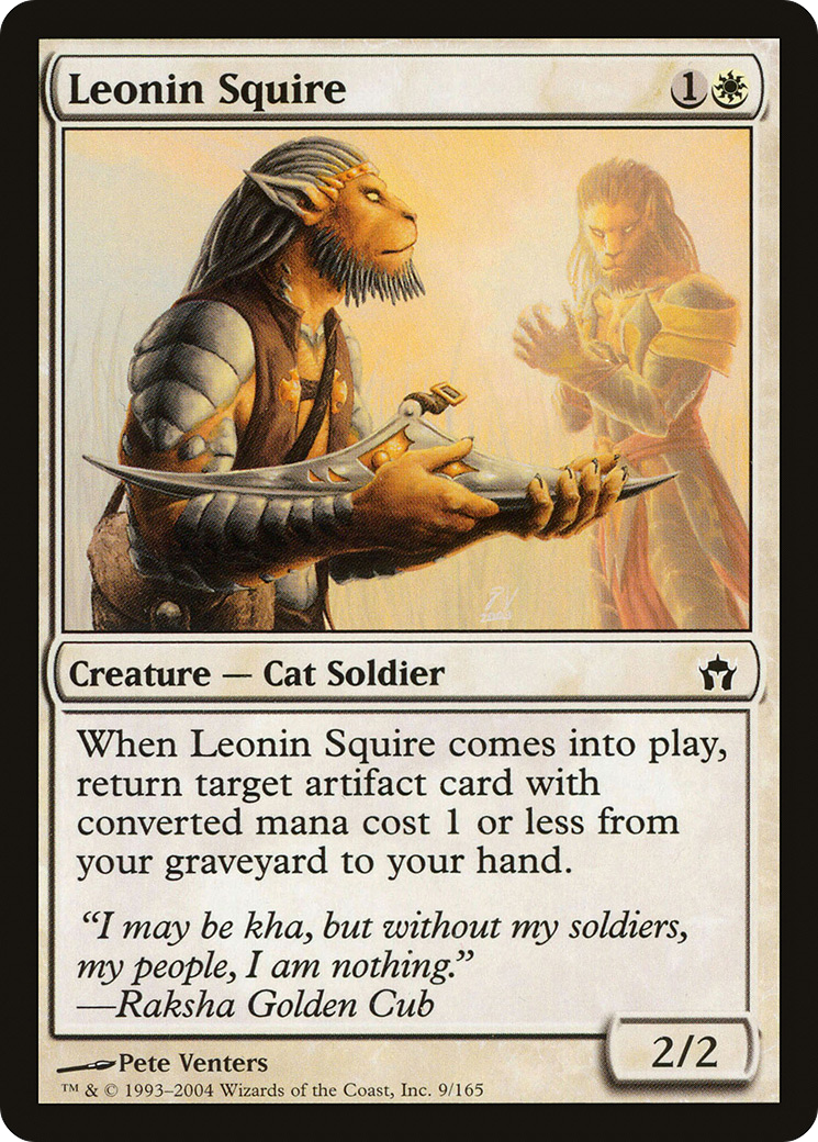 Leonin Squire [Fifth Dawn] | Grognard Games
