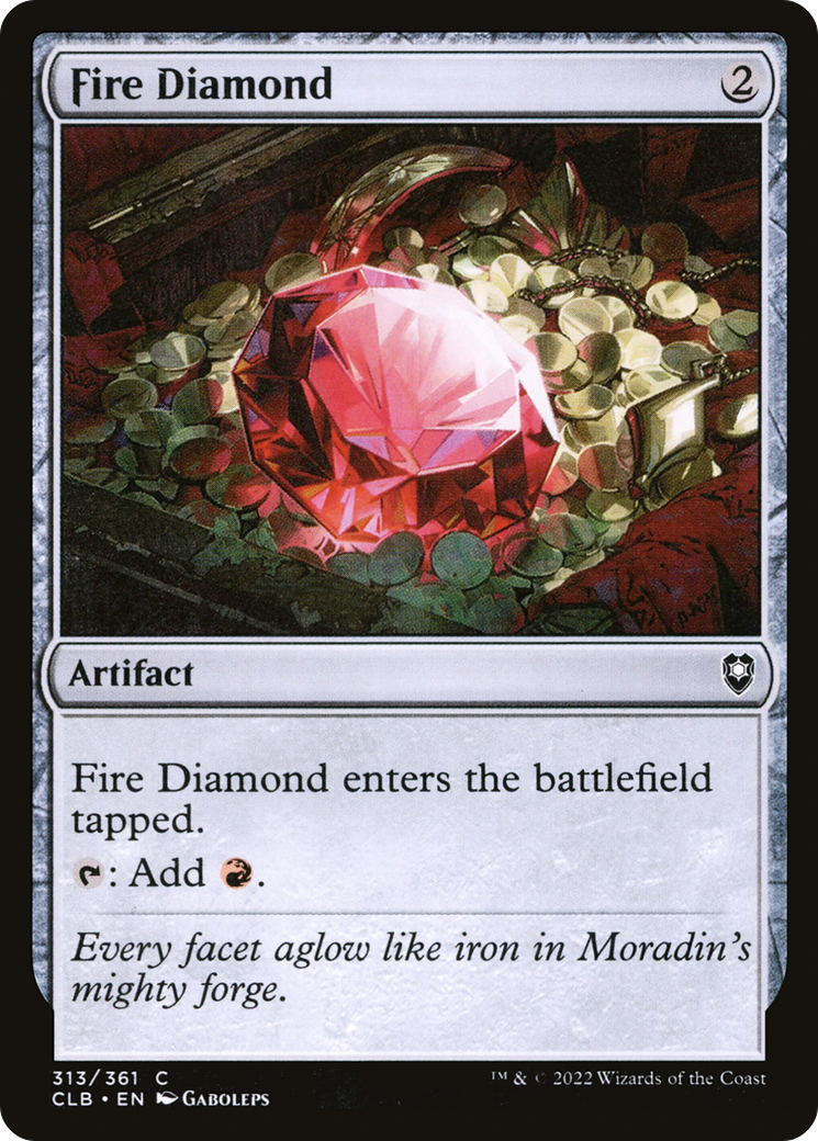 Fire Diamond [Commander Legends: Battle for Baldur's Gate] | Grognard Games
