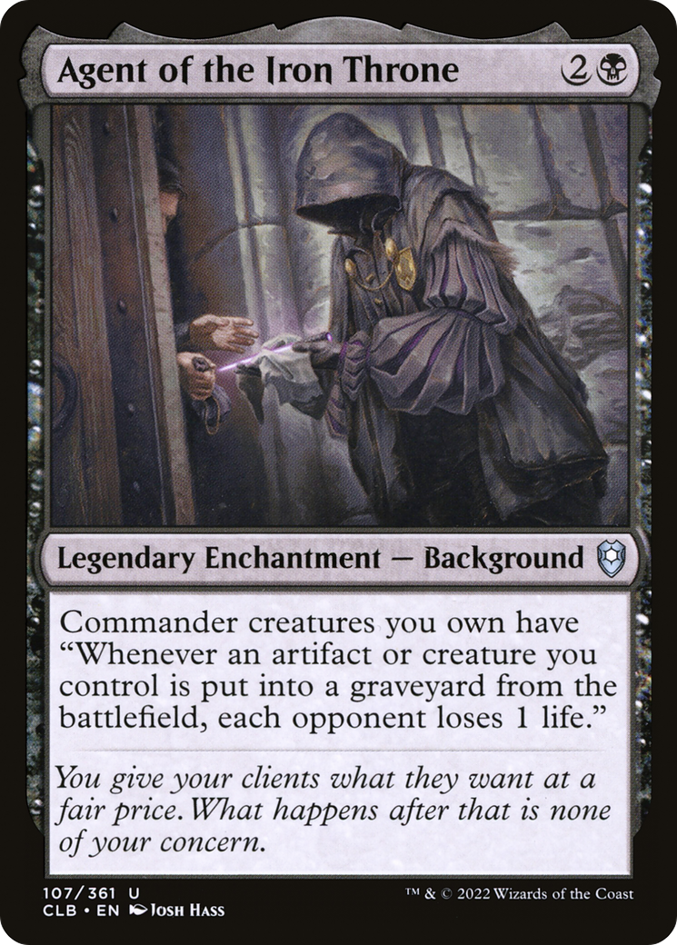 Agent of the Iron Throne [Commander Legends: Battle for Baldur's Gate] | Grognard Games