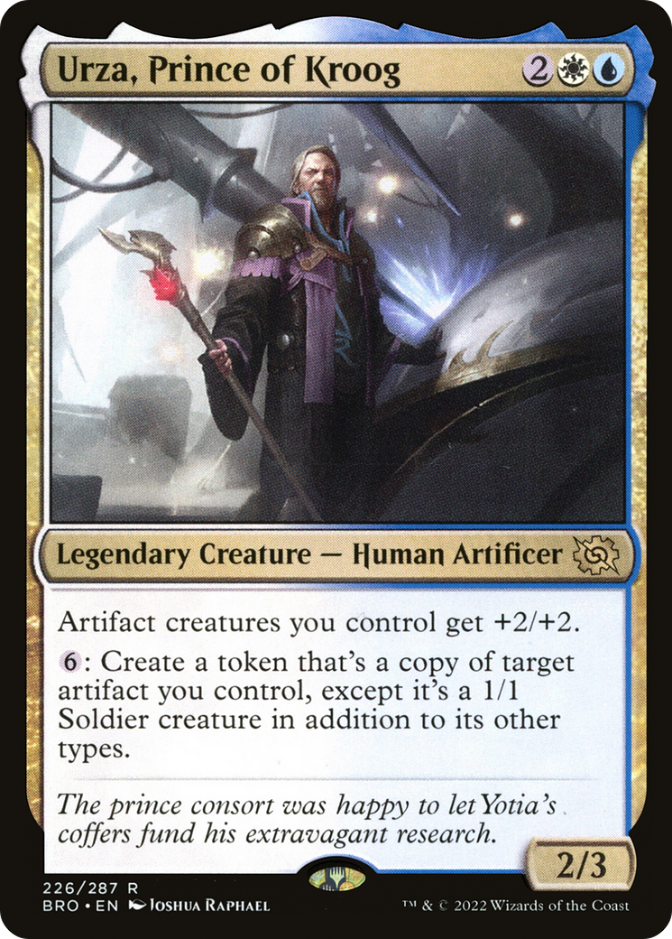 Urza, Prince of Kroog [The Brothers' War] | Grognard Games