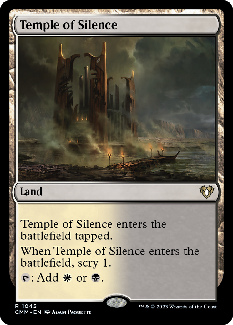 Temple of Silence [Commander Masters] | Grognard Games