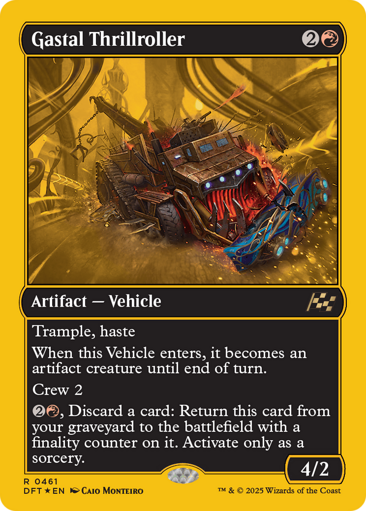 Gastal Thrillroller (First-Place Foil) [Aetherdrift] | Grognard Games