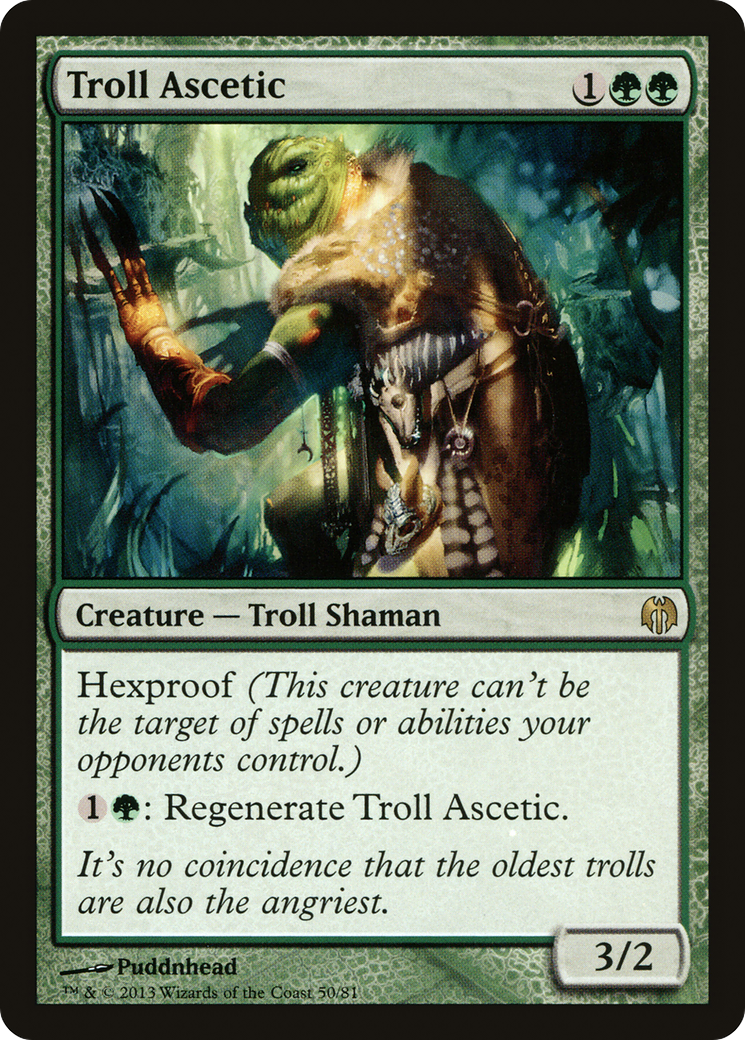 Troll Ascetic [Duel Decks: Heroes vs. Monsters] | Grognard Games