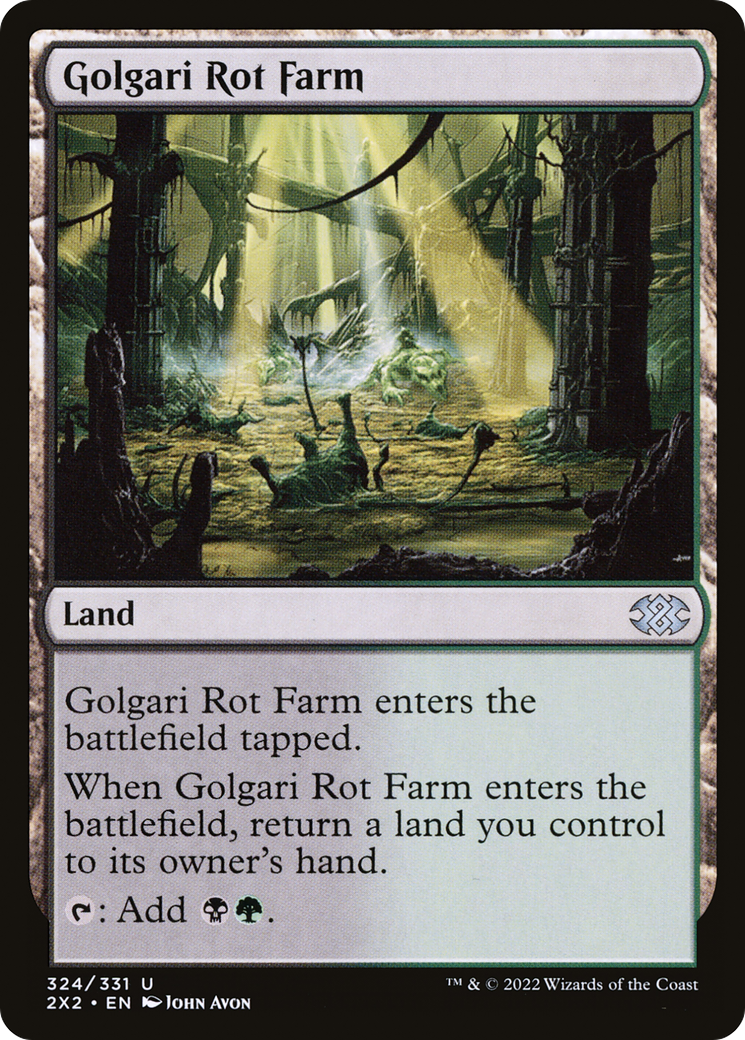Golgari Rot Farm [Double Masters 2022] | Grognard Games