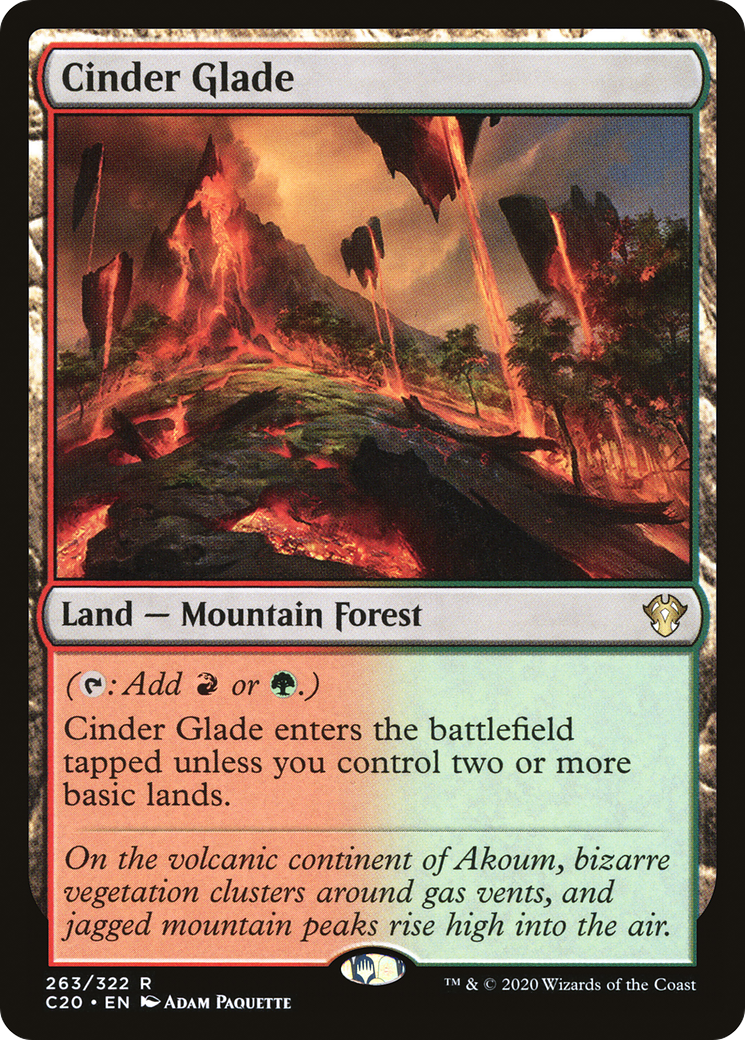 Cinder Glade [Commander 2020] | Grognard Games