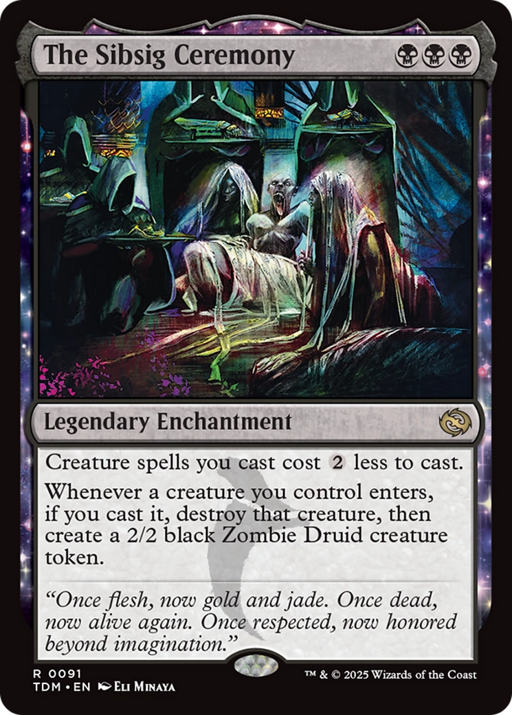 The Sibsig Ceremony [Tarkir: Dragonstorm] | Grognard Games