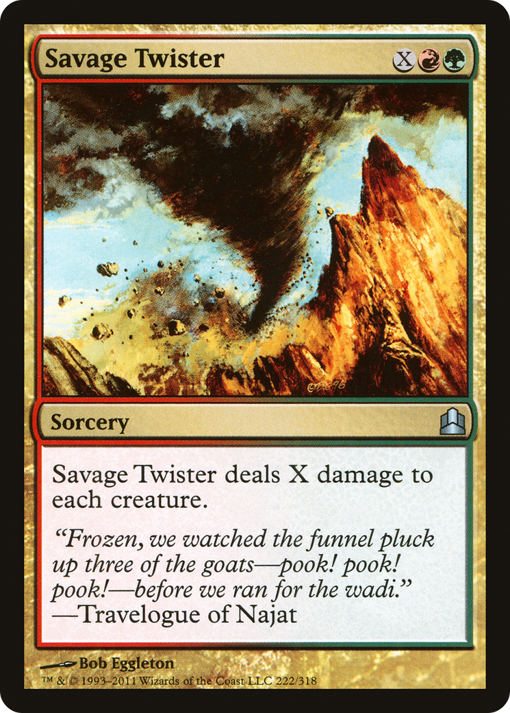 Savage Twister [Commander 2011] | Grognard Games
