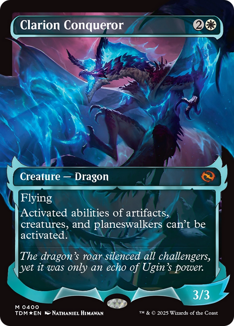 Clarion Conqueror (Showcase) [Tarkir: Dragonstorm] | Grognard Games