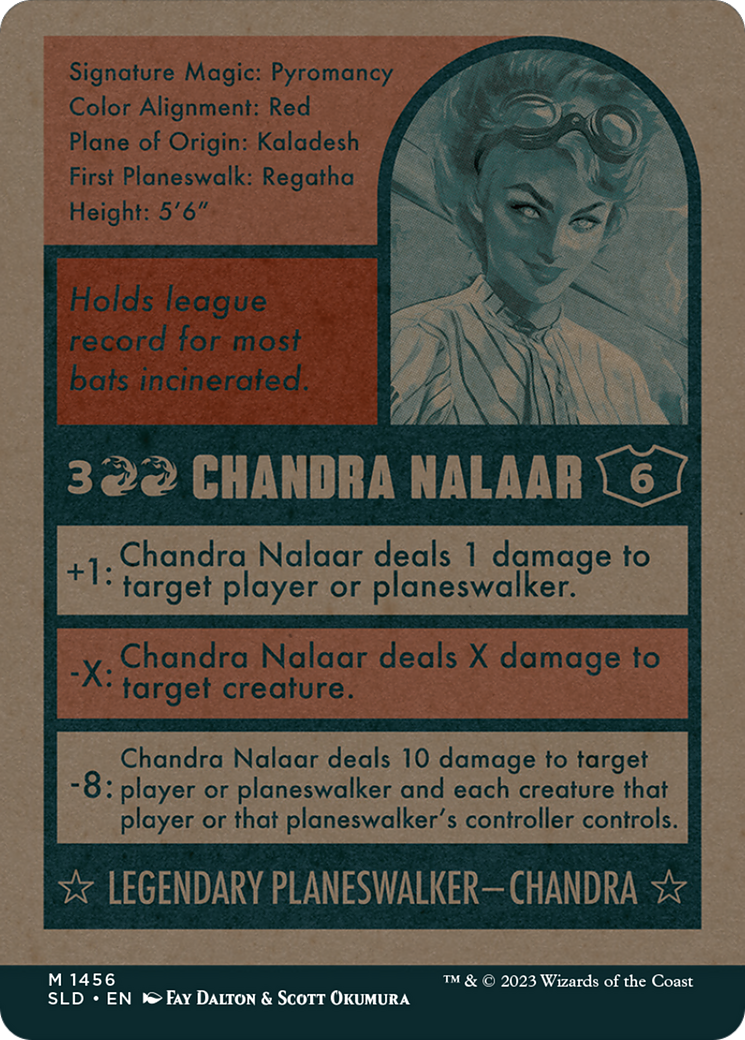 Chandra Nalaar // Chandra Nalaar (SLD-1456) - Secret Lair Drop: (Full Art) (Borderless) | Grognard Games