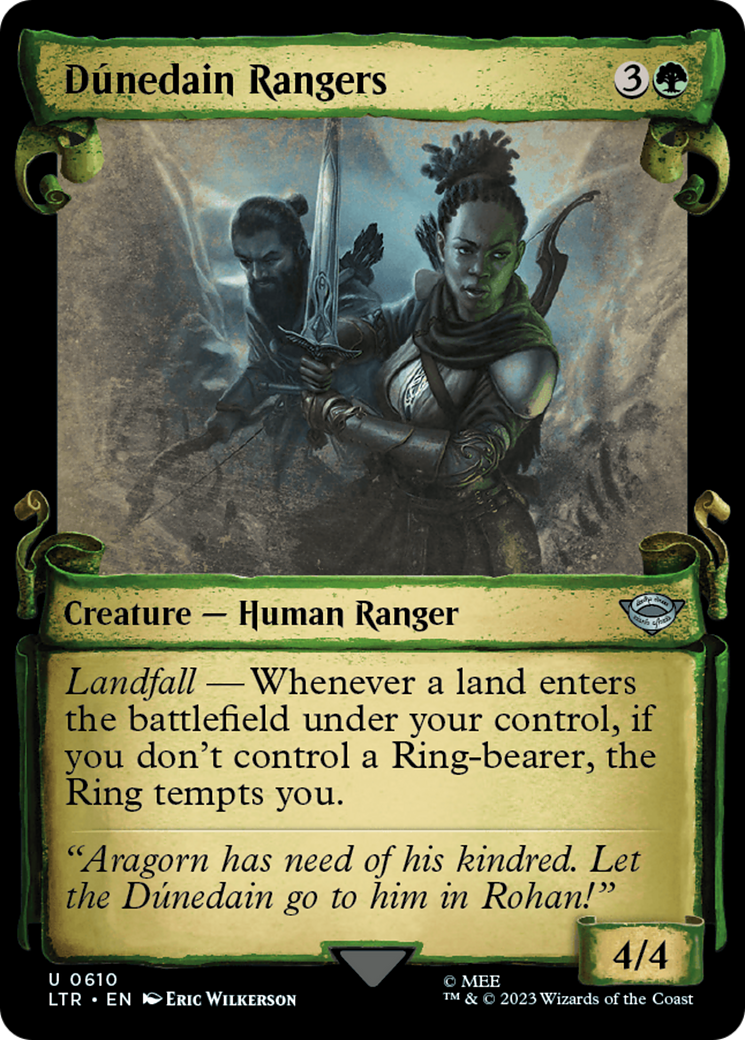Dunedain Rangers [The Lord of the Rings: Tales of Middle-Earth Showcase Scrolls] | Grognard Games