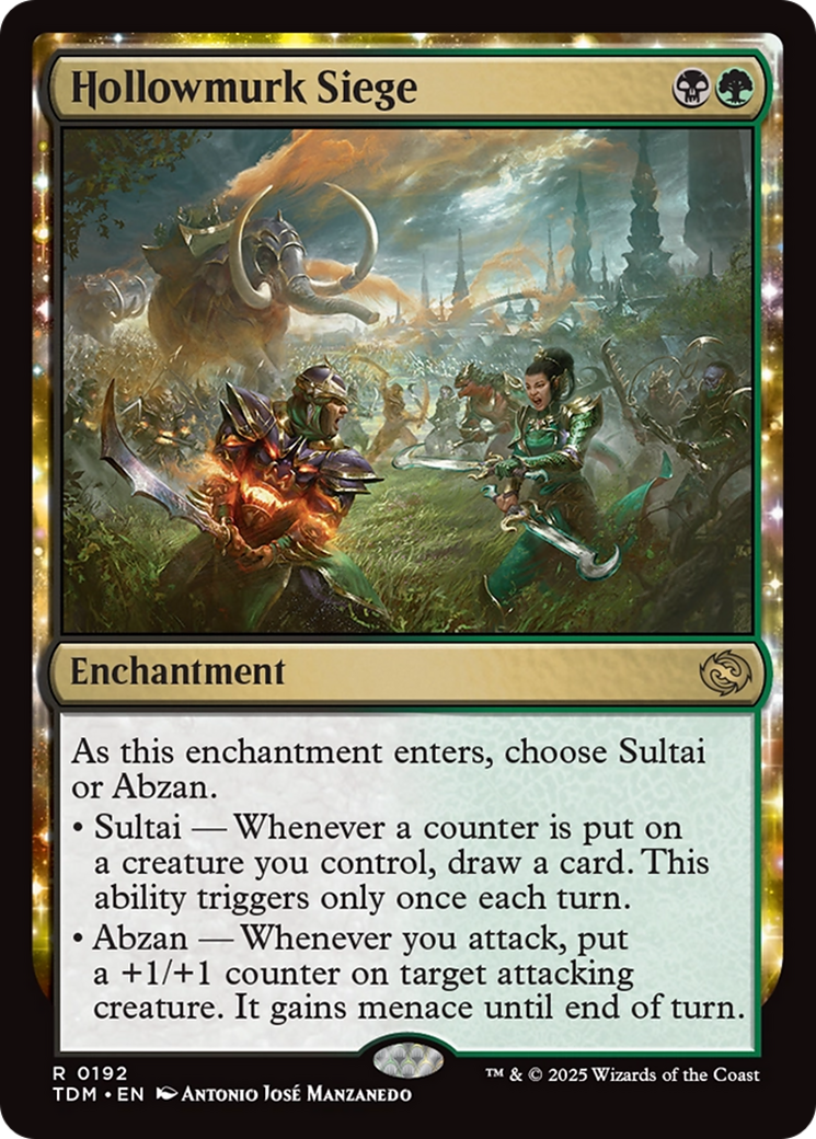 Hollowmurk Siege [Tarkir: Dragonstorm] | Grognard Games